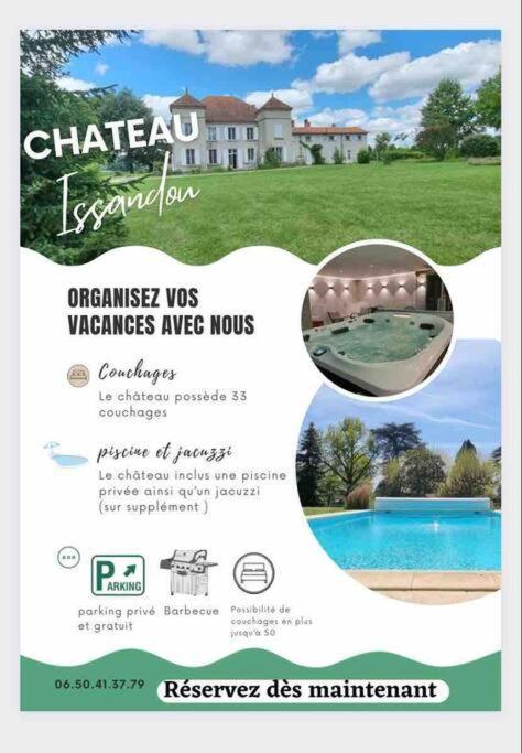 Chateau D'Issandou Golfech Exterior photo